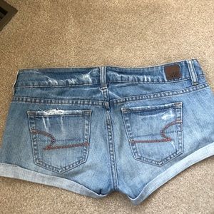 American eagle jean shorts size 4